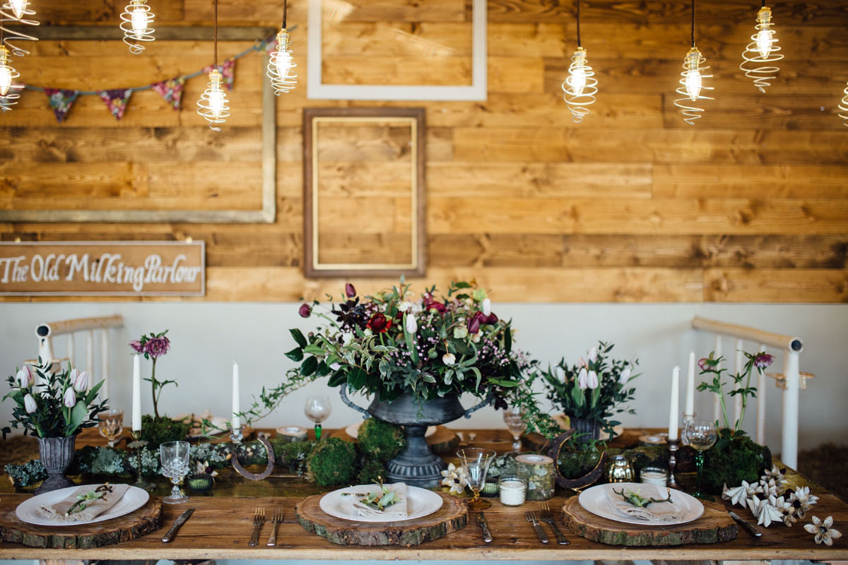 Winter Wedding Style, Freathy Farmhouse