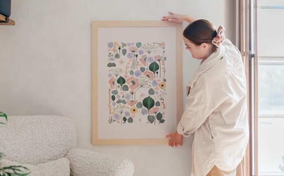 Pressed Flower Art by Jordan Luck