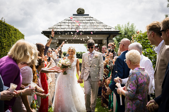 Wedding at Glebe Barn, Devon