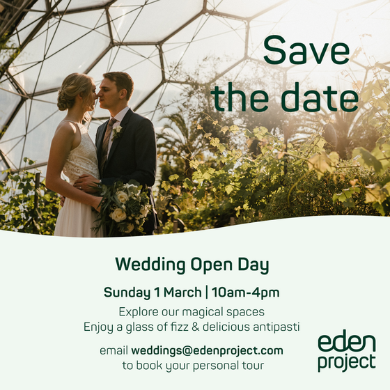 Eden Project Wedding Open Day 