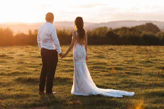 Wedding at Uphill Farm, Devon