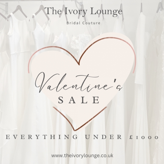 Valentine's sample sale at The Ivory Lounge