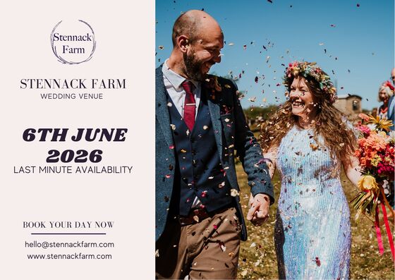 Stennack Farm offer for Saturday 6th June 2026