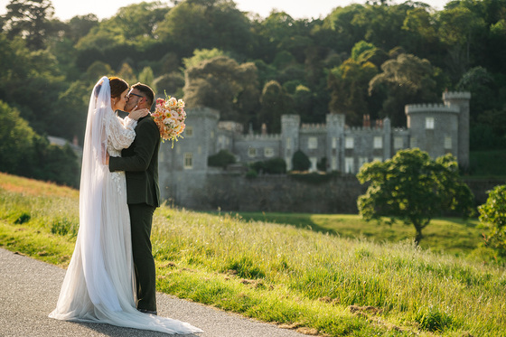 Wedding at Caerhays Estate, Cornwall