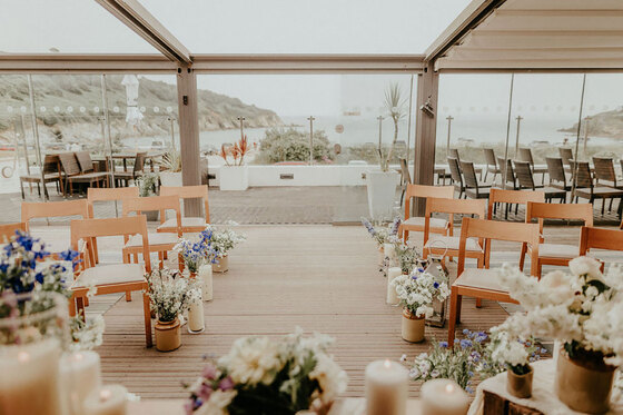 Flavoursome Weddings by the Sea at The Cove at Maenporth