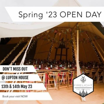 Firelight Tipi Events spring open day