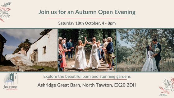 Autumn Open Evening at Ashridge Great Barn