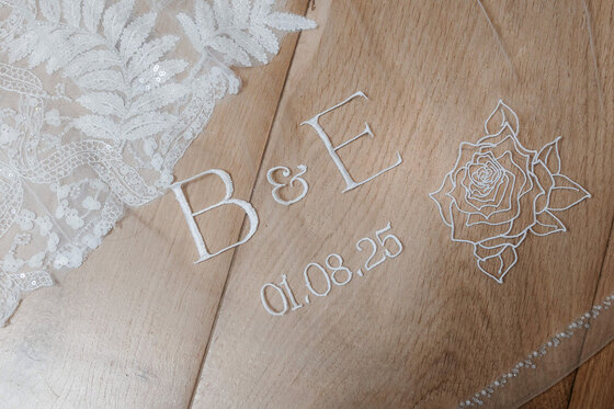 Embroidered Veils by Gabrielle Elizabeth