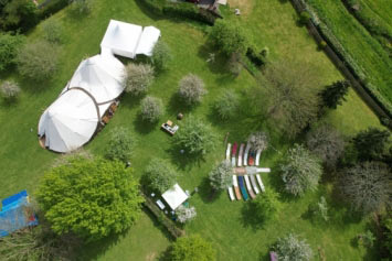 Tipi Spaces open day at Hawke Barn