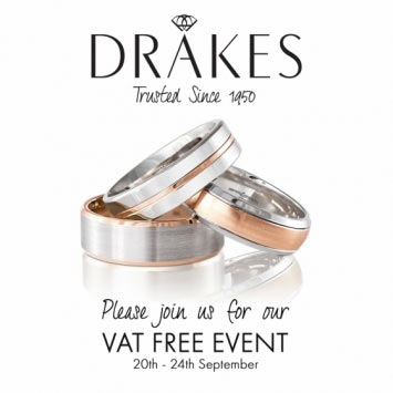 VAT-free event at Drakes Jewellers