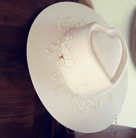 The St Ives Ivory Fedora at Shaded the Label