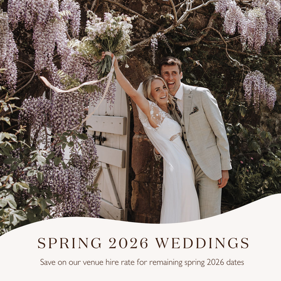 Spring 2026 late availability at The Great Barn