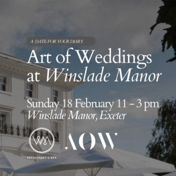 Art of Weddings Show at Winslade Manor