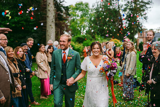 Wedding at Ashridge Great Barn, Devon