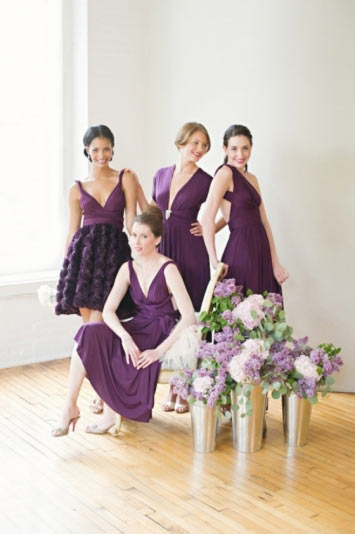 A la mode bridesmaid styles