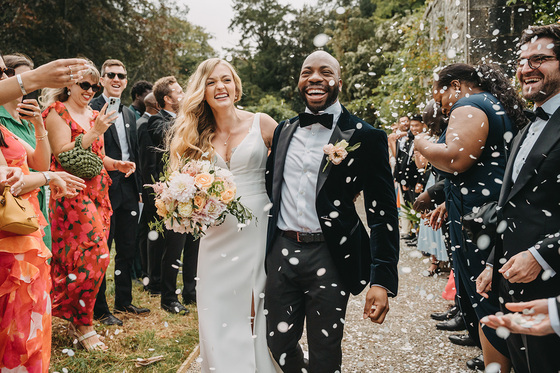 Wedding at Stennack Farm & Scorrier House, Cornwall