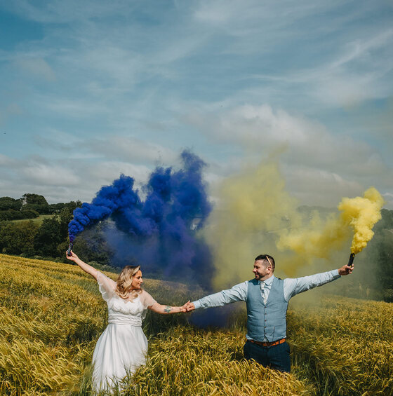 Wedding at The Barn at Pengelly, Cornwall