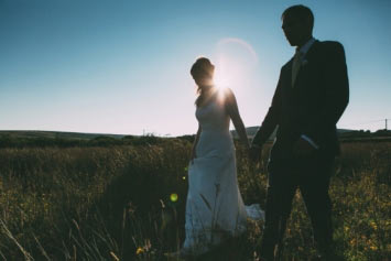 Wedding at Towednack Church, Cornwall