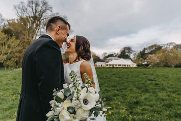 Wedding at Burncoose House, Cornwall