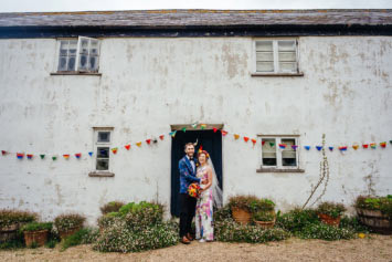 Real wedding at River Cottage, Devon