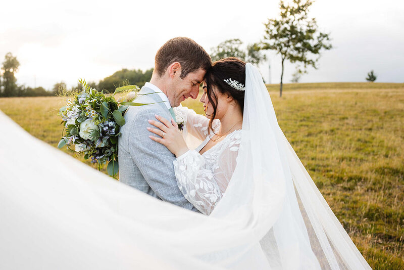 Wedding Photographer Andy Holter Field Couple