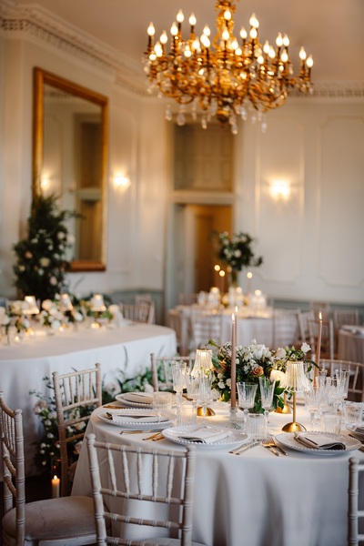 Wedding Venue Henlade House table setting