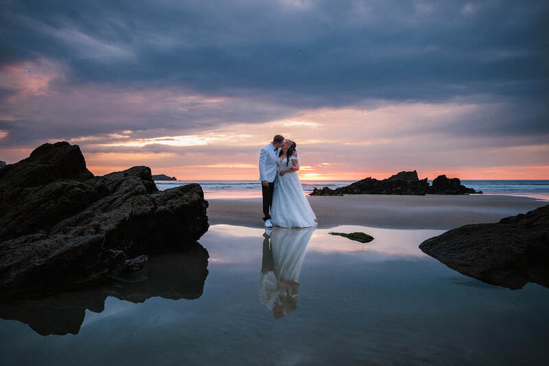 Chris Armstrong Photography Beach Bride