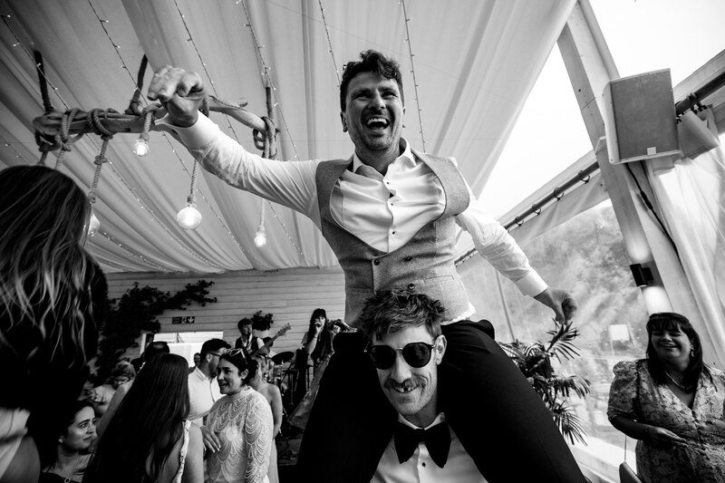 Chris Armstrong Photography Man on shoulders