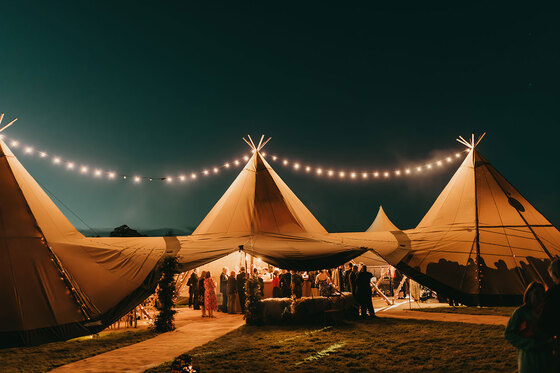 Marquee Hire Sunset Tipis Cornwall