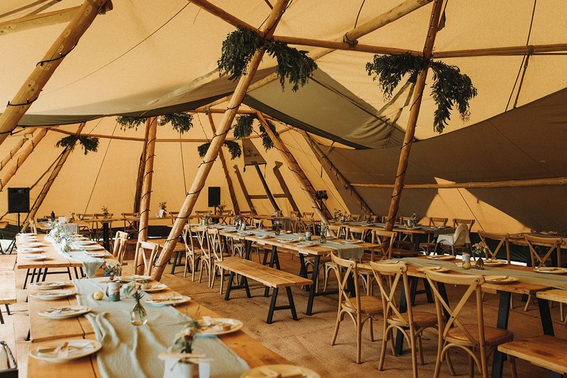 Marquee Hire Sunset Tipis Cornwall
