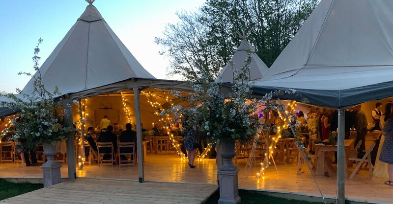 Marquee Hire Sunset Tipis Cornwall