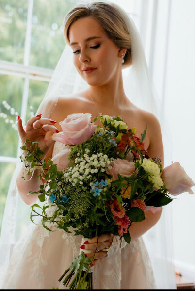 Violet petal Wedding Flowers