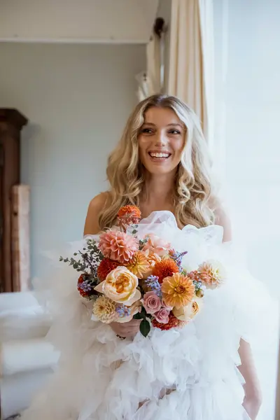 Copper Green Wedding Flowers