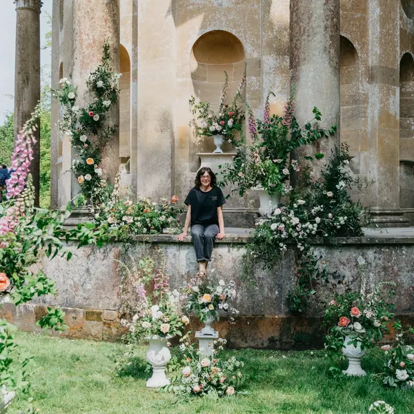 Copper Green Wedding Flowers