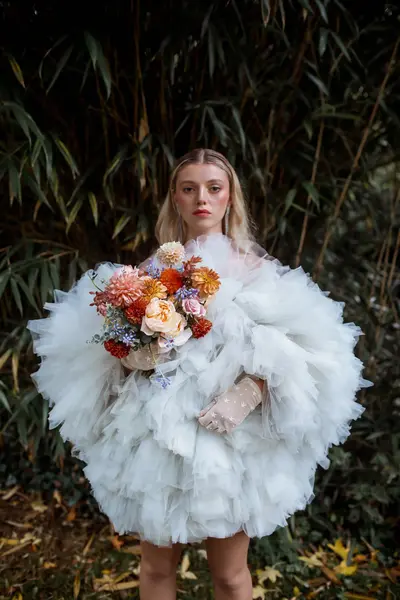 Copper Green Wedding Flowers