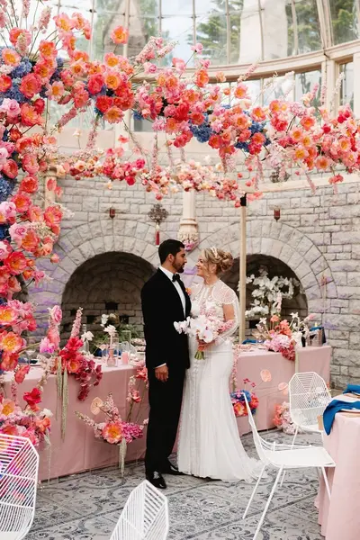 Forest and the flowers