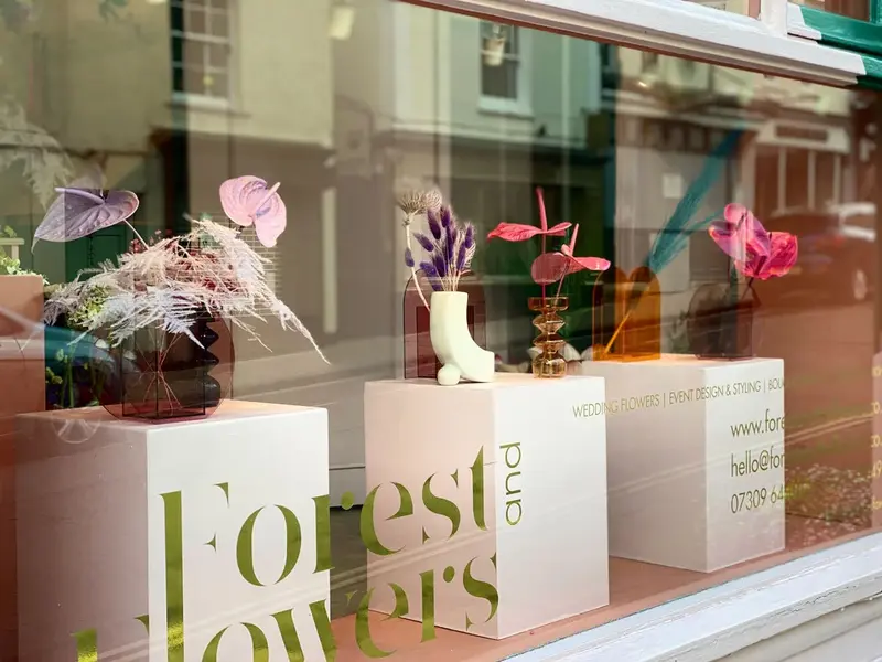 Forest and the flowers