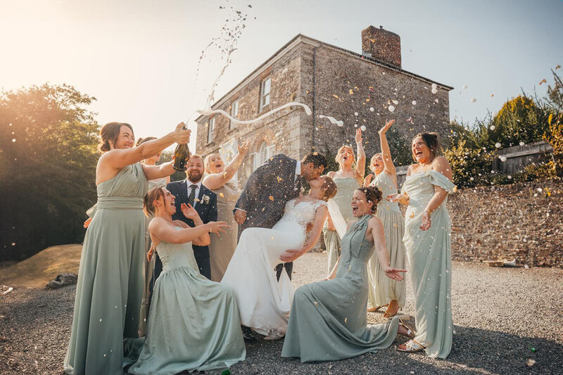 Wedding Venue Cornwall Launcells Barton