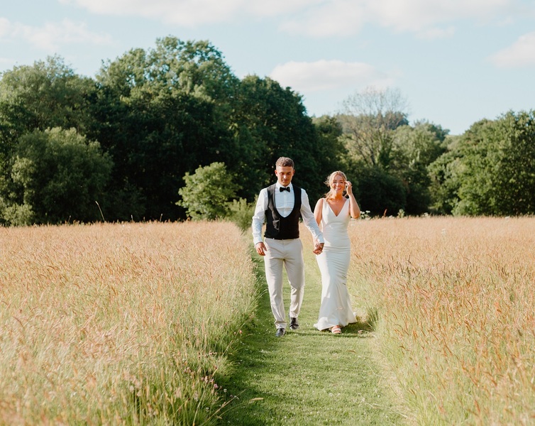 Wedding Venues Devon Valleyside Barn Field