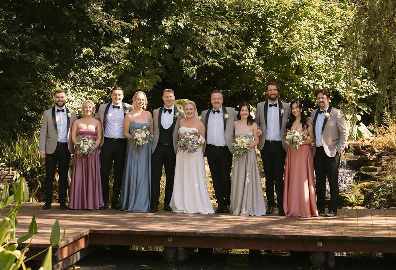 Wedding Venues Devon Valleyside Barn Group Shot