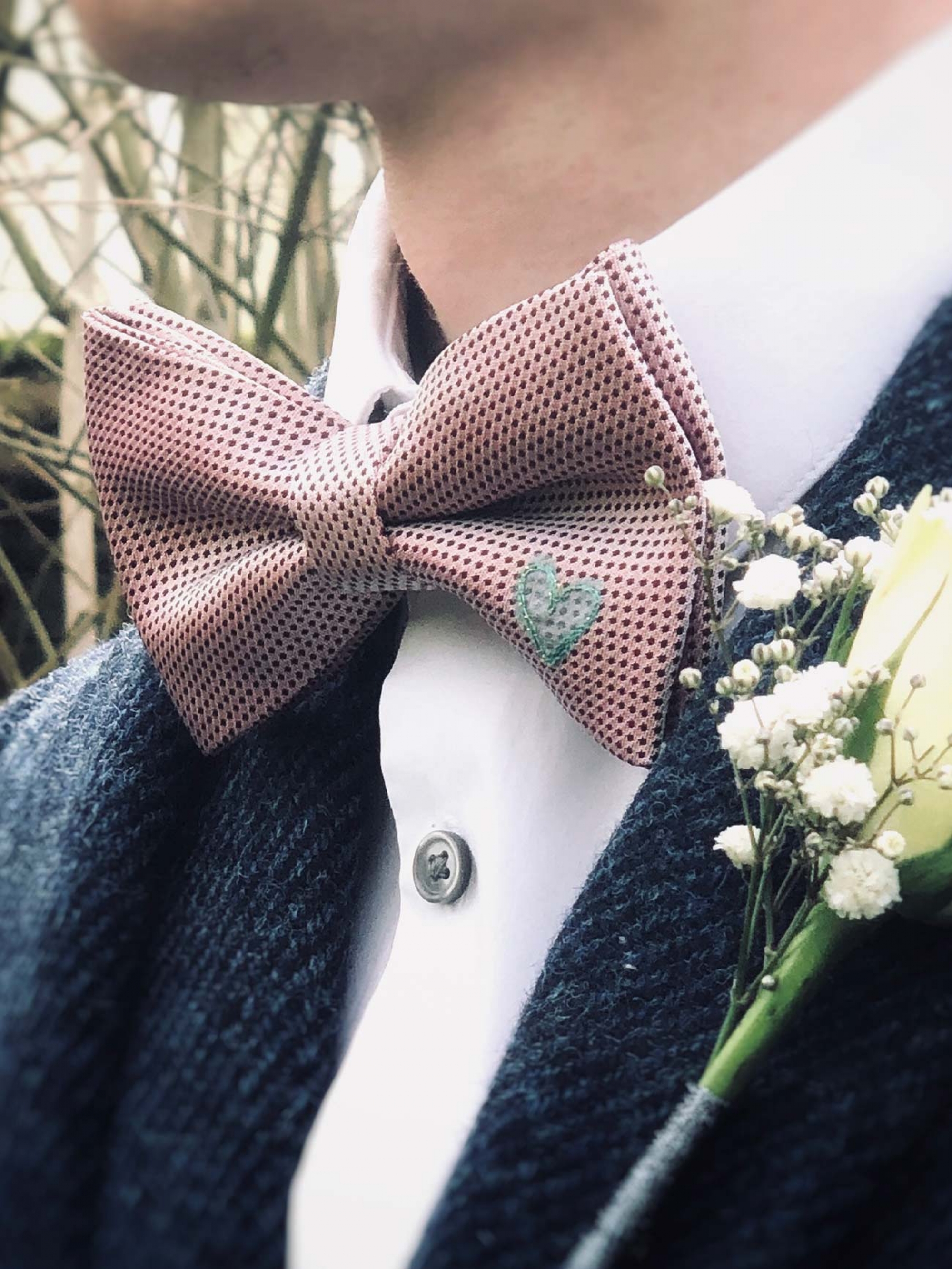  One Heart   Blush Pink Silk