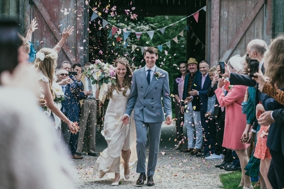 Bride and Groom confetti