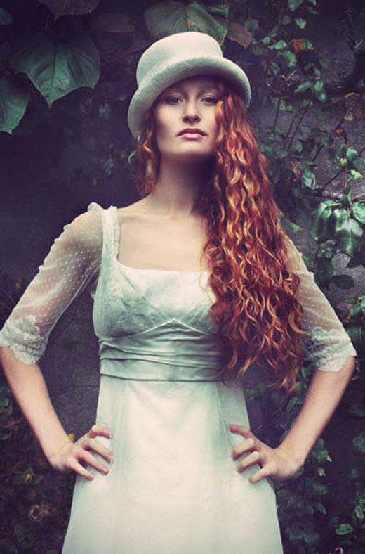 Bridal Top Hat Holly Young