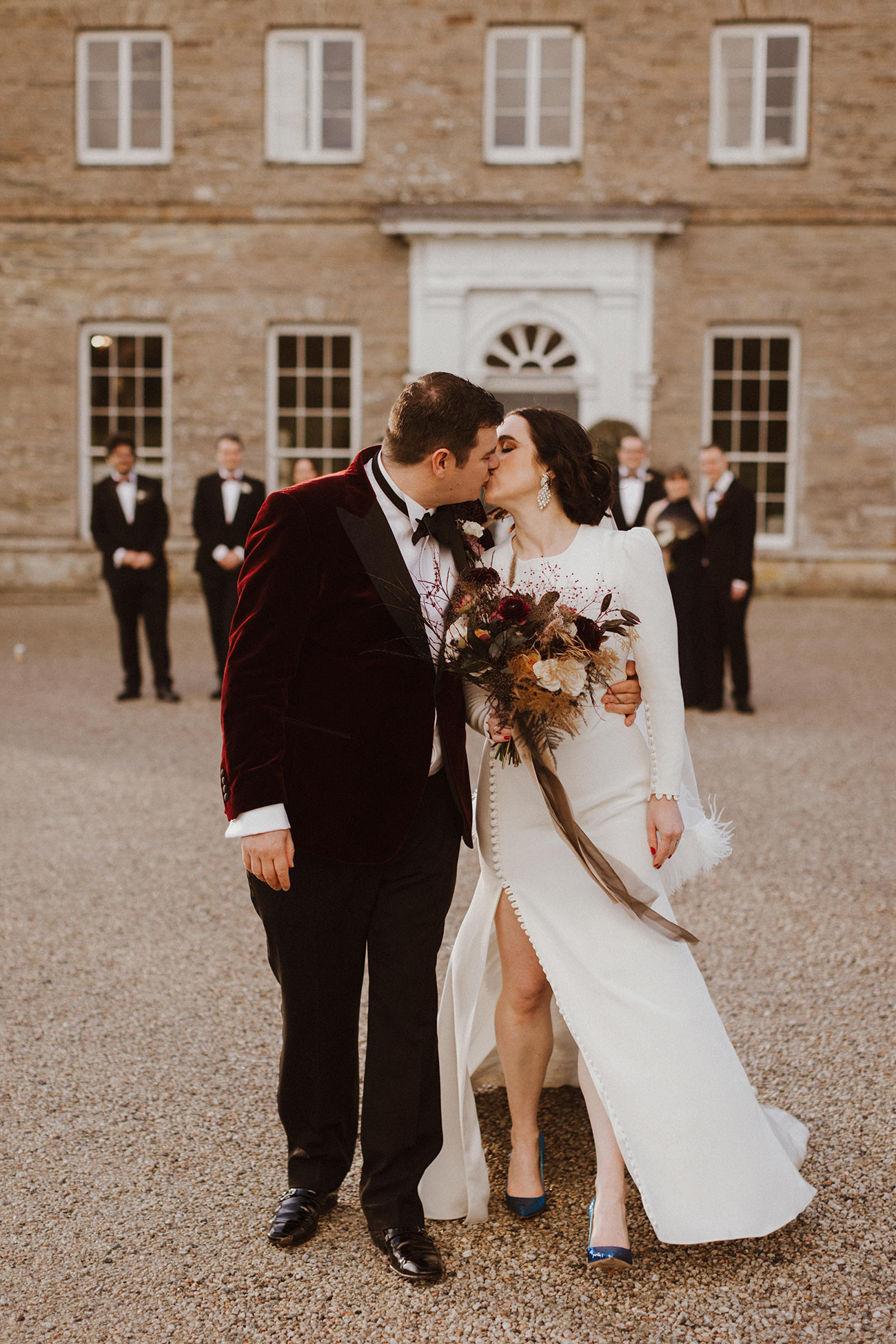 1 Real Wedding Boconnoc Carols3