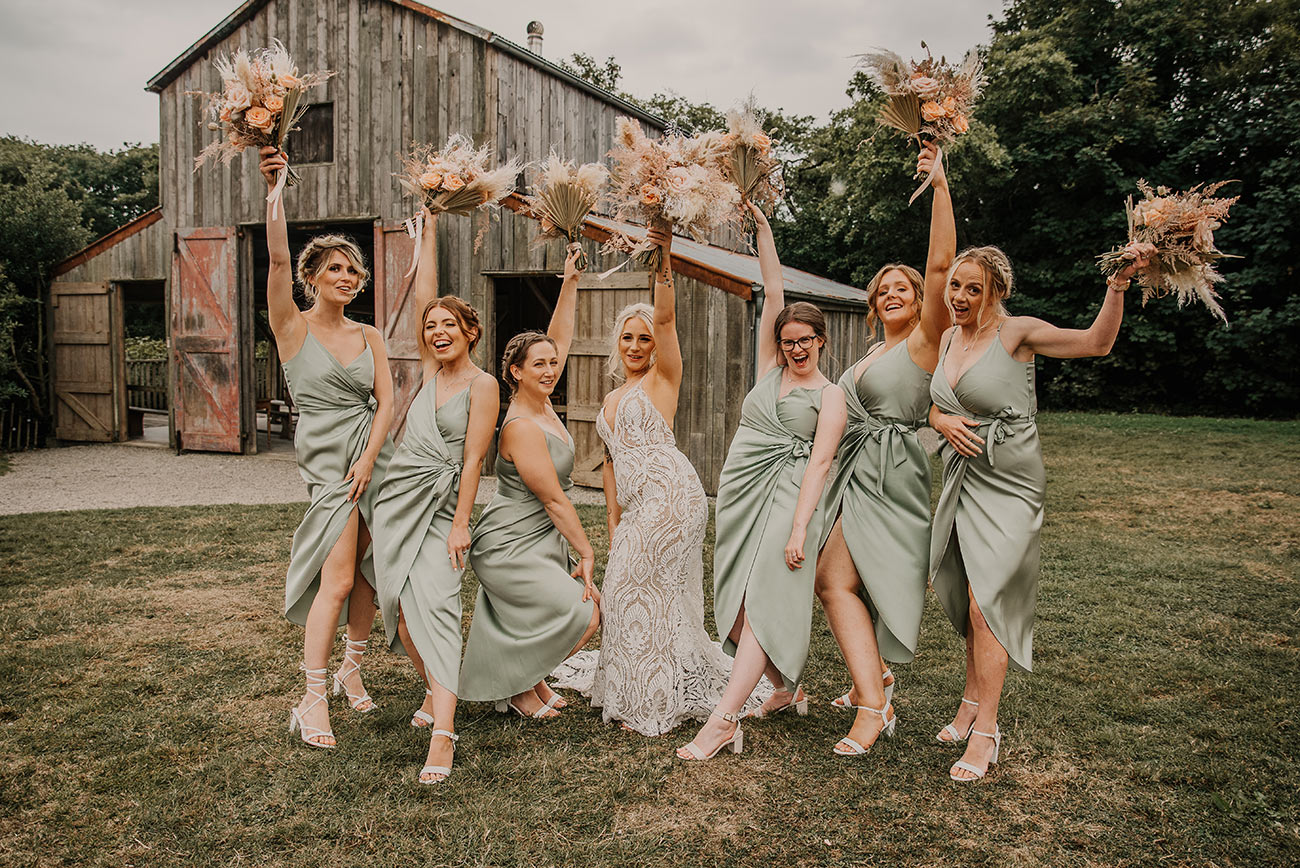 Real Wedding Nancarrow Farm Cornwall Bride Groom Rustic Boho12