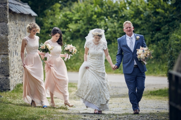 Wedding At The Oak Barn Devon%207