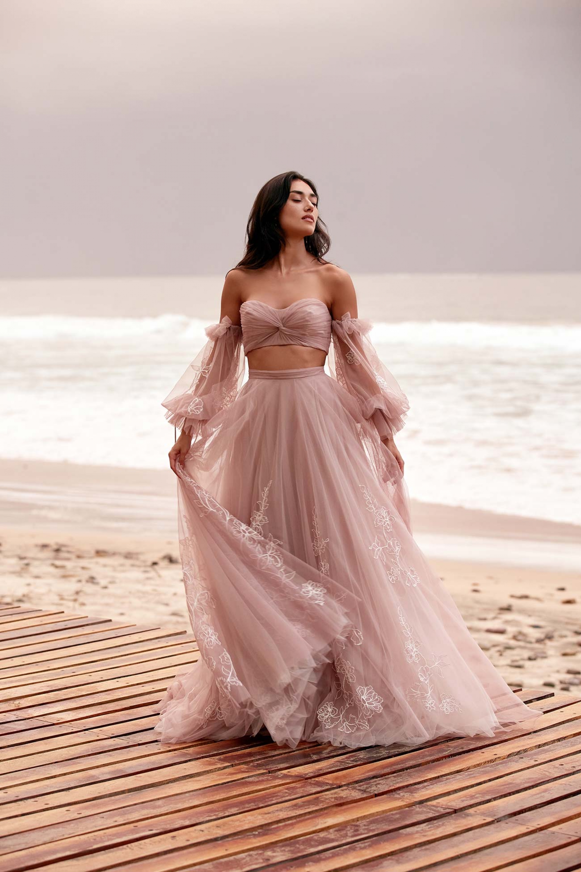 XL RENAE+TOP DUSTY+HIBISCUS  A