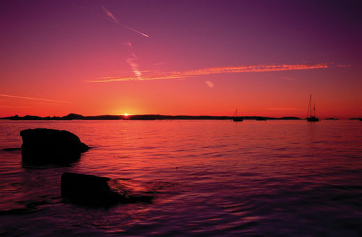 SCILLY Island Hotel Sunset