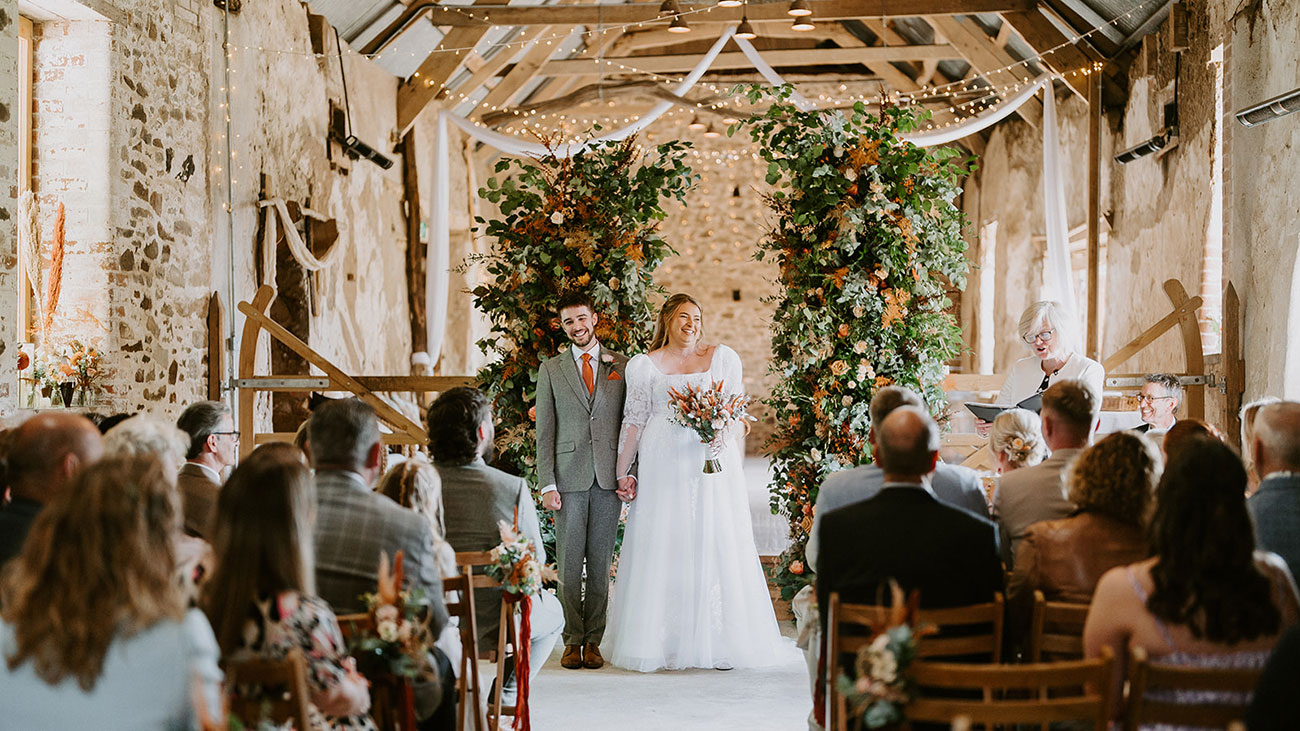 Ashridgegreatbarnceremony Perfectstoryphoto
