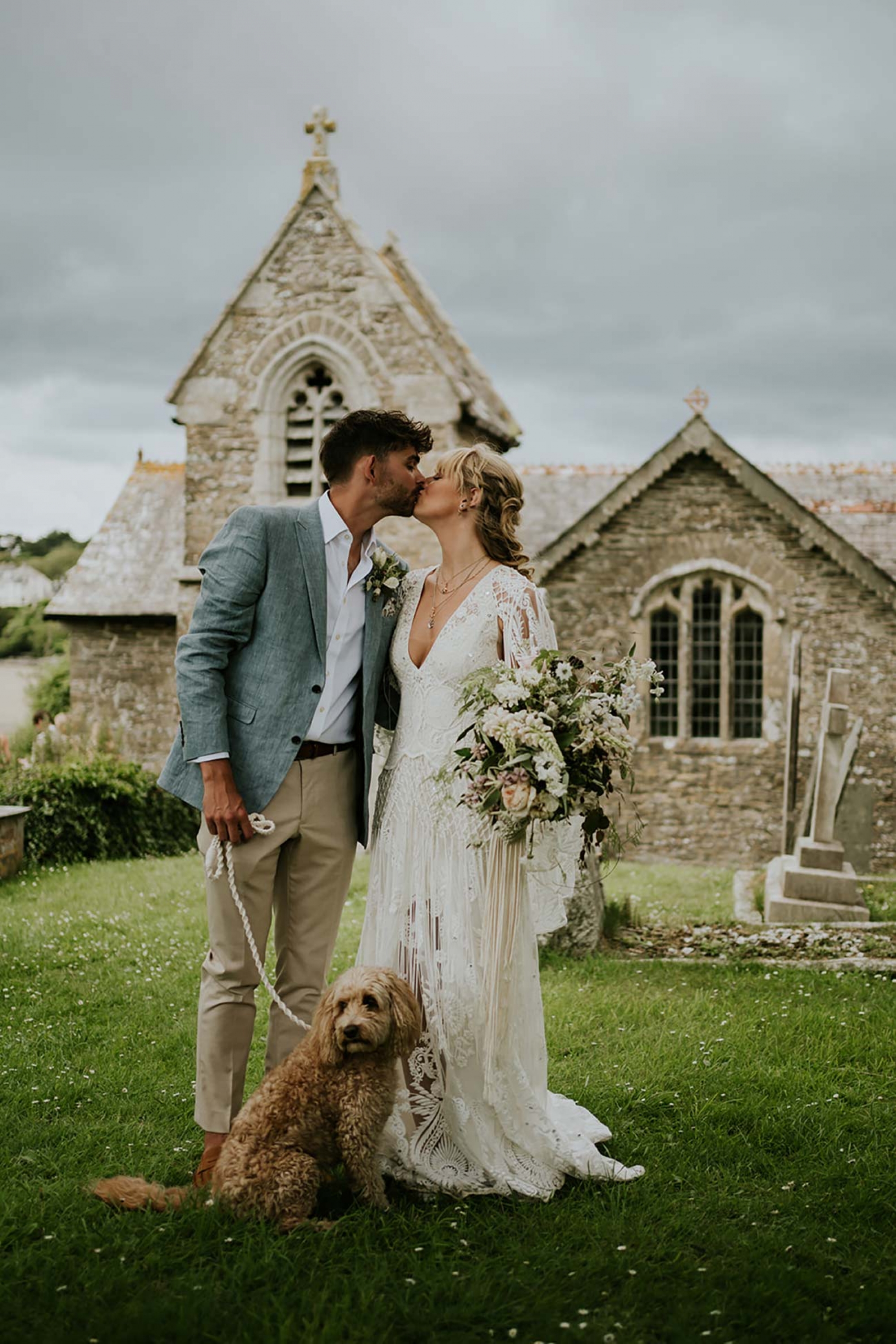 Beth And Ben Porthilly Rock Wedding Cornwall 00295 Websize